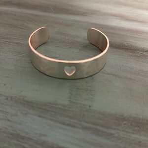 Rustic Cuff heart cuff